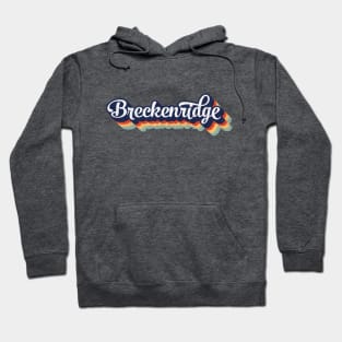 Skiing Breckenridge Colorado Hoodie